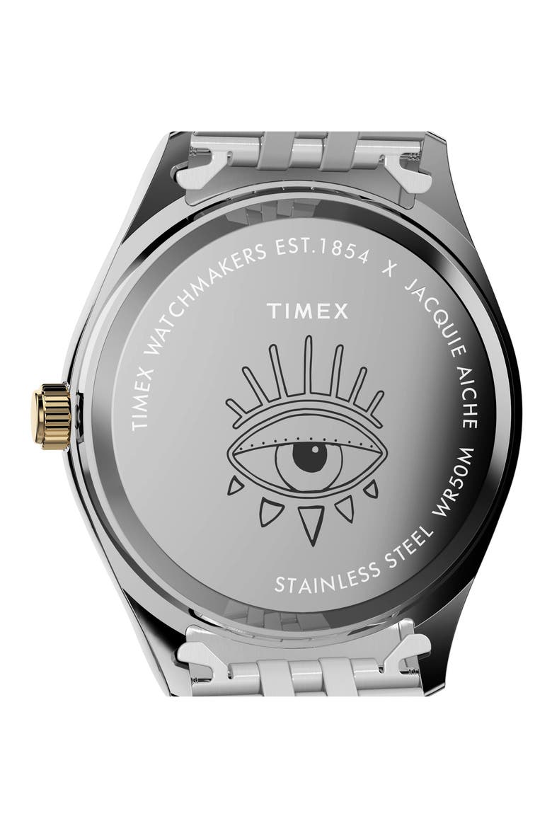 Waterbury x Jacquie Aiche Bracelet Watch, 36mm, Alternate, color, TWO-TONE