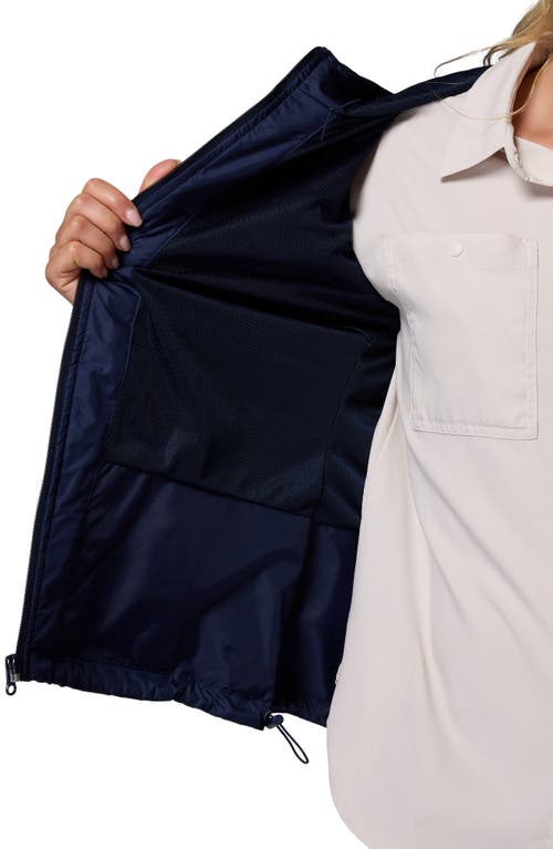 Columbia Zuma Stack Iii Water Repellent Hooded Jacket In Blue