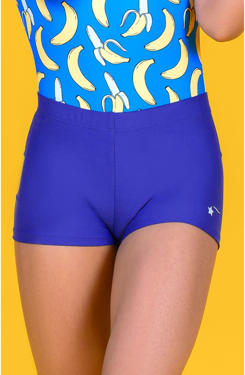 Destira Compression Sport Short, Alternate, color, Royal