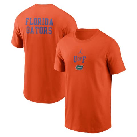 Men's Jordan Brand Orange Florida Gators 2-Hit Stacked T-Shirt