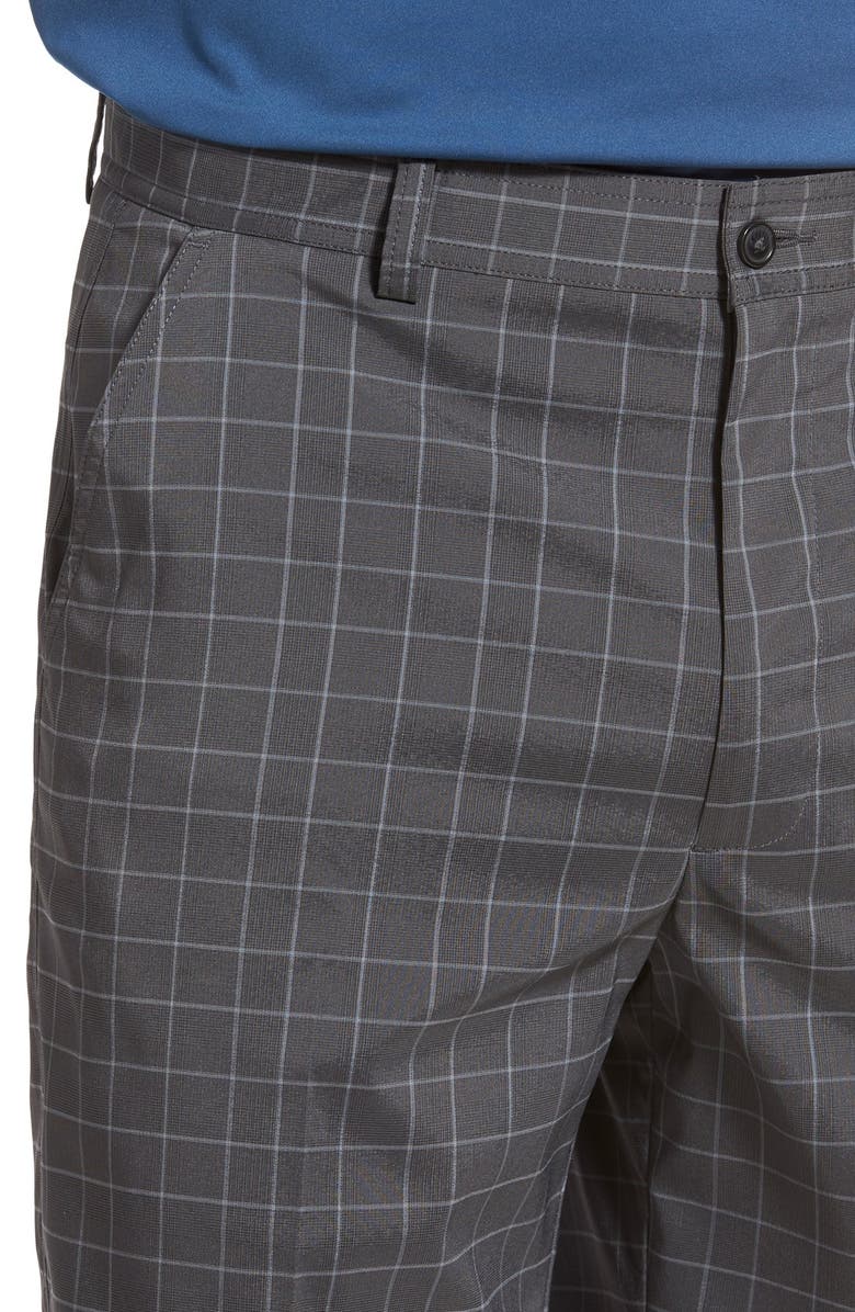 SWC Lone Cypress Pebble Beach Plaid Moisture Wicking Golf Shorts, Alternate, color,