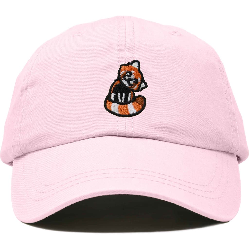 DALIX DALIX RED PANDA EMBROIDERED DAD HAT
