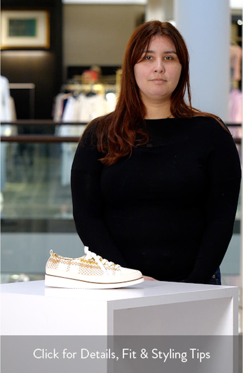 Nova Woven Low Top Sneaker, sales video thumbnail