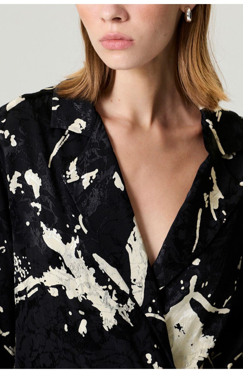 Nocturne Belted Detail Jacket, Alternate, color, Multi-Colored