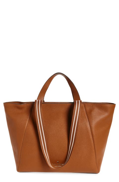 rosie leather tote bag