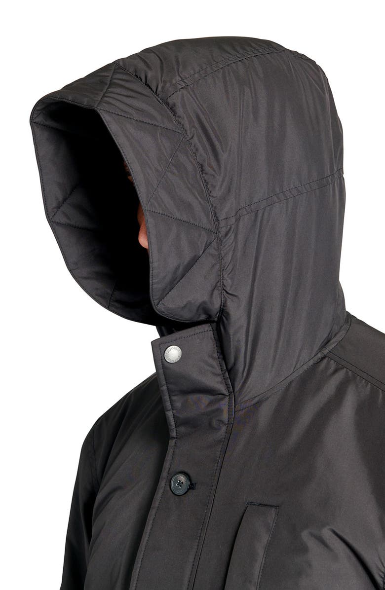 Brooklyn Brigade Solid Recycled Utility Parka, Alternate, color, Black