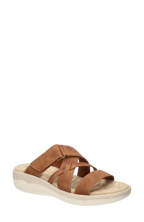 Paola Wedge Sandal - Wide Width Available (Women)