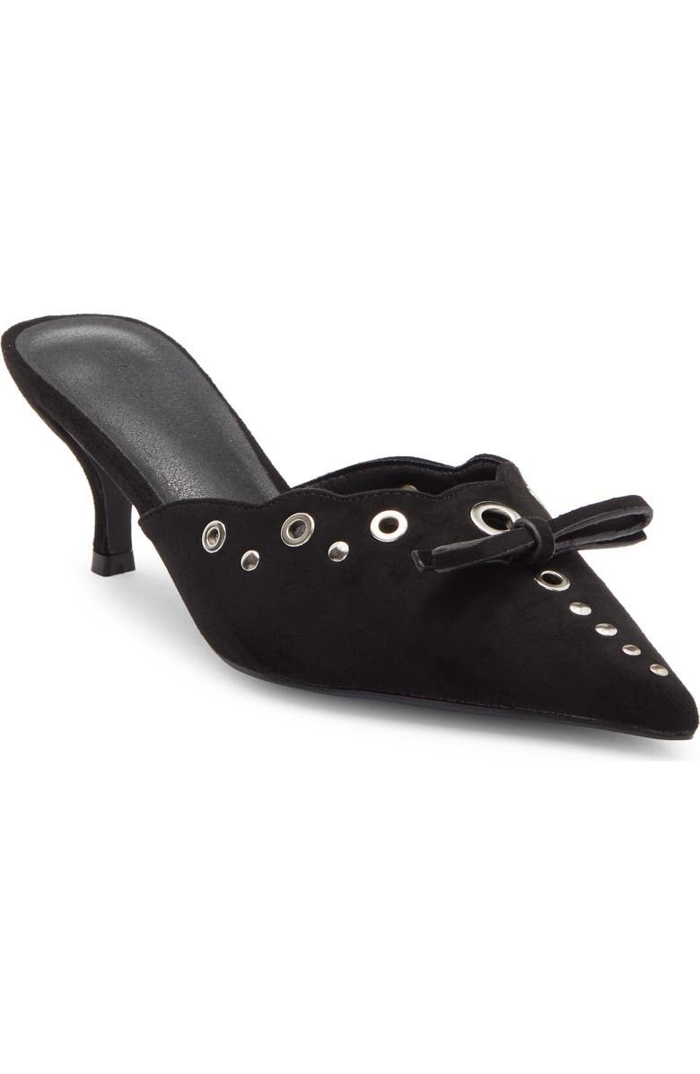Billini Elio Kitten Heel Pump, Main, color, Black Suede