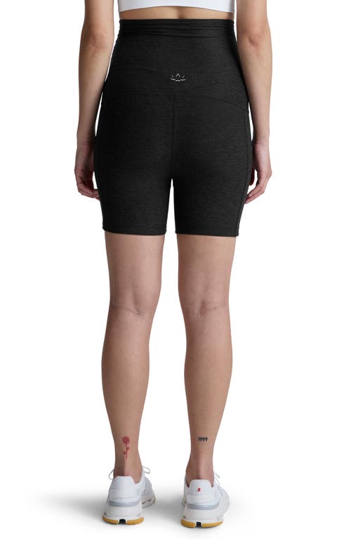 BEYOND YOGA BEYOND YOGA KEEP PACE MATERNITY POCKET BIKE SHORTS