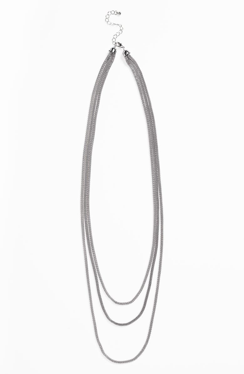 Carole Snake Chain Layering Necklace, Main, color,