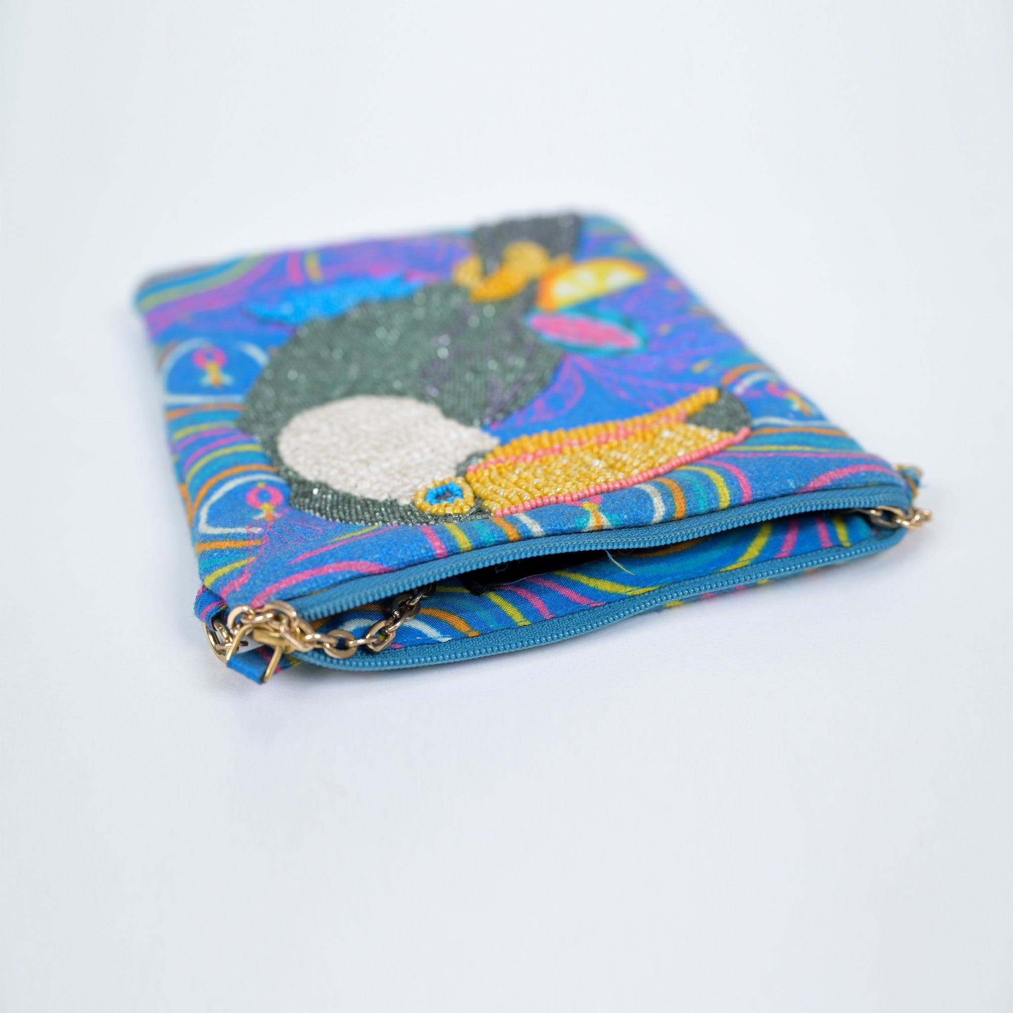 Vismaya Parrot Sling Bag, Alternate, color, Blue