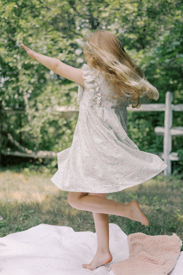 Neomi Dress, Alternate, color, Pastel Confetti