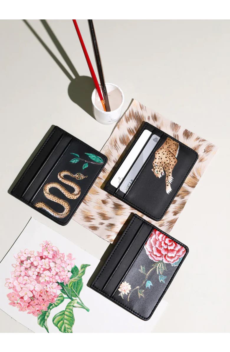 ALEPEL Serpent Cardholder, Alternate, color, Serpent