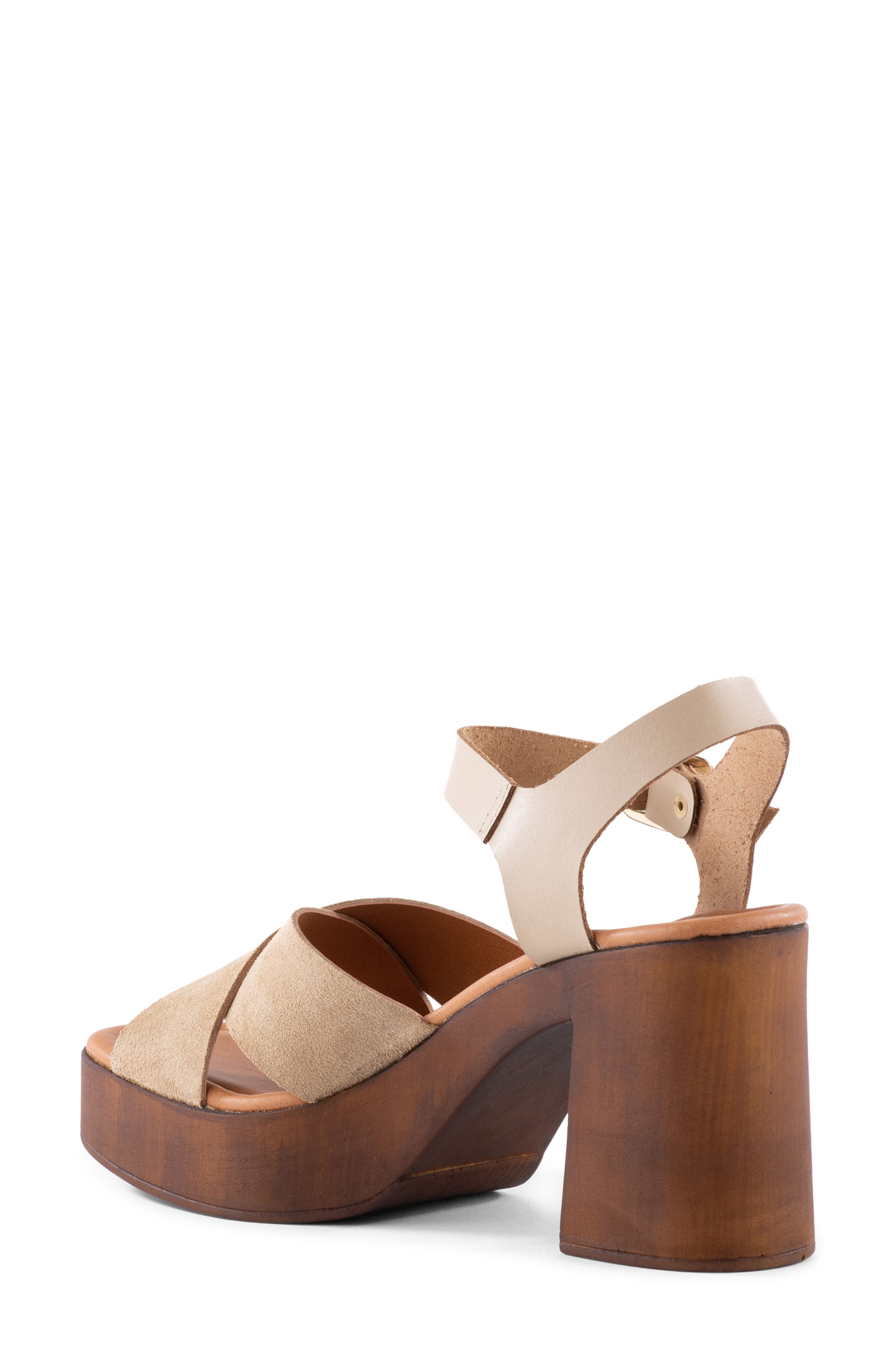 Paloma Platform Wedge Sandal, Alternate, color, SAND