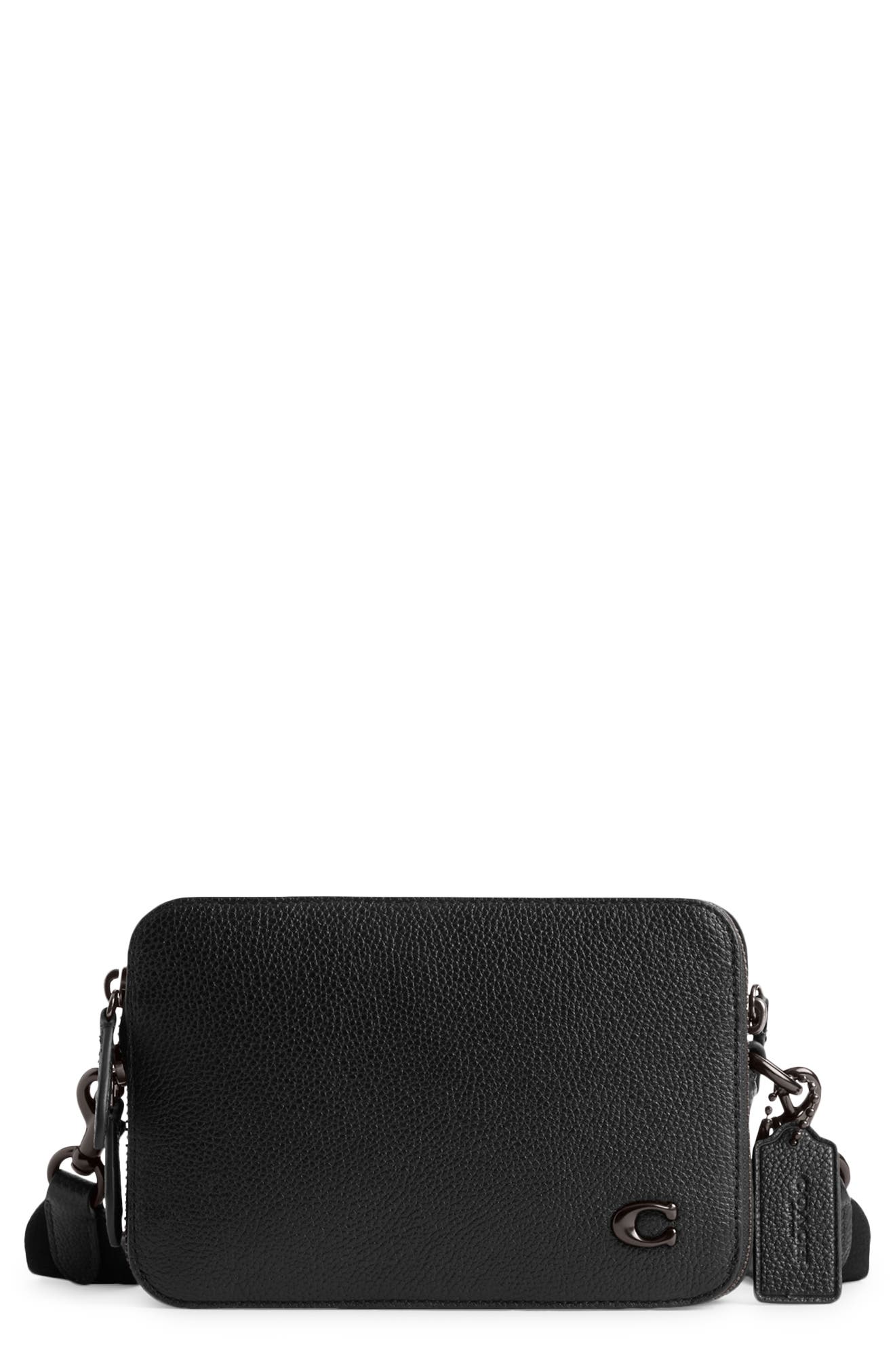 COACH Charter Pebbled Leather Crossbody Bag, Main, color, 