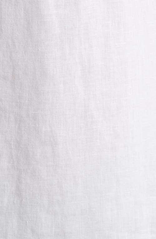 Nordstrom Linen Button-up Shirt In White