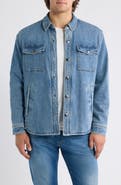 Tommy Bahama Santa Ynez Fleece Lined Denim Shirt Jacket