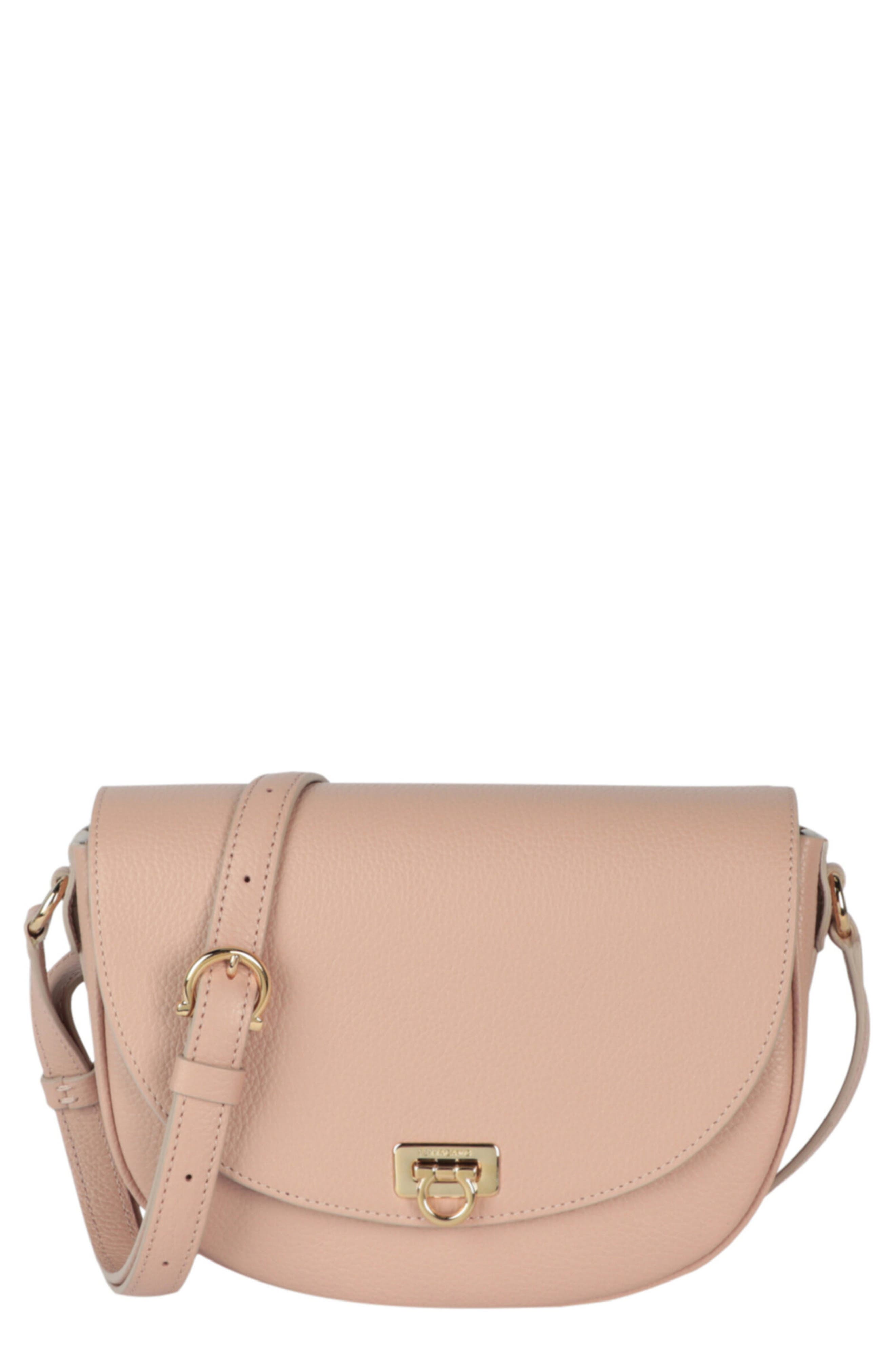 FERRAGAMO Gancini Buckle Crossbody Bag