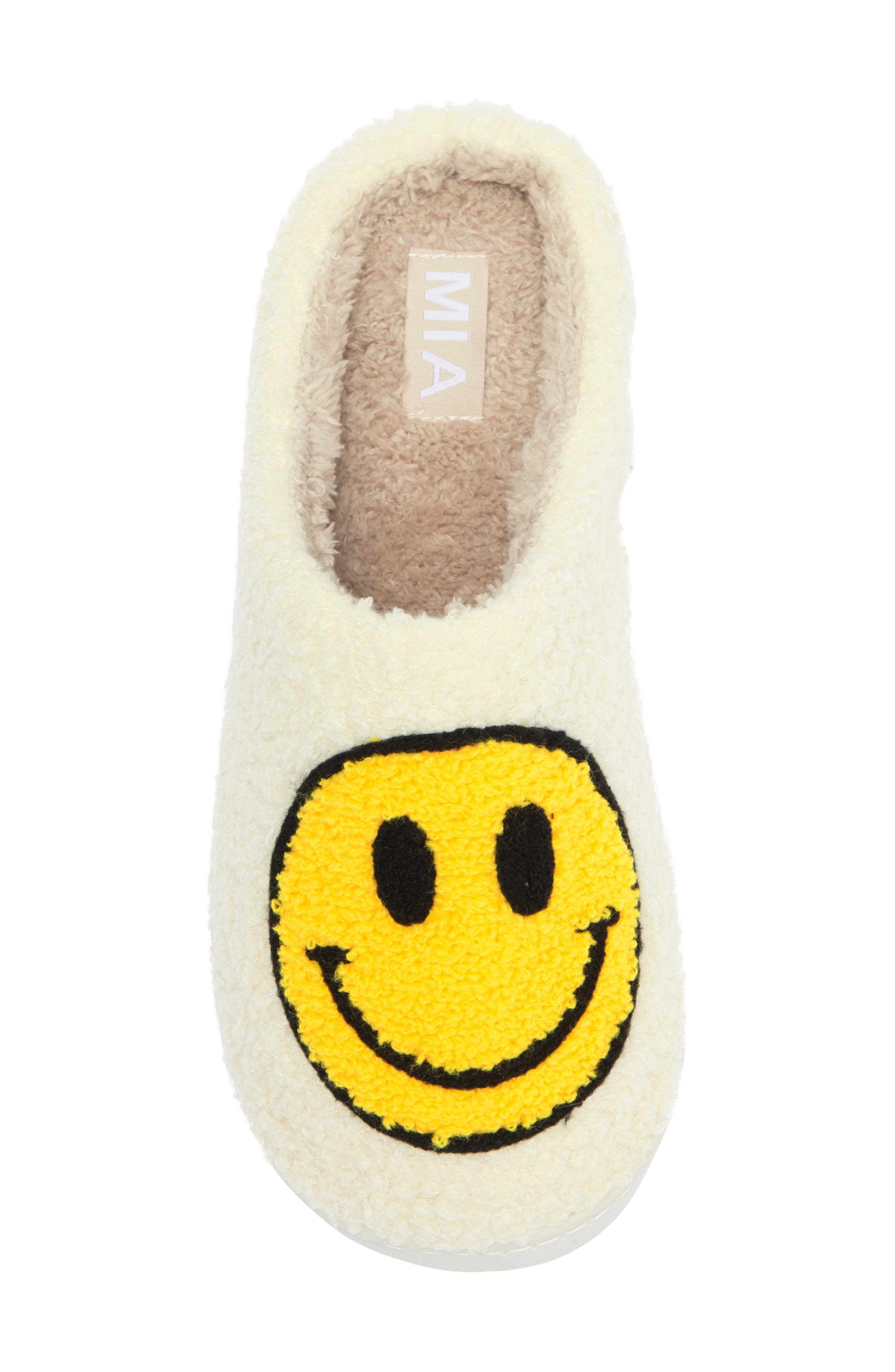 Cozi Slipper, Alternate, color, YELLOW HAPPY