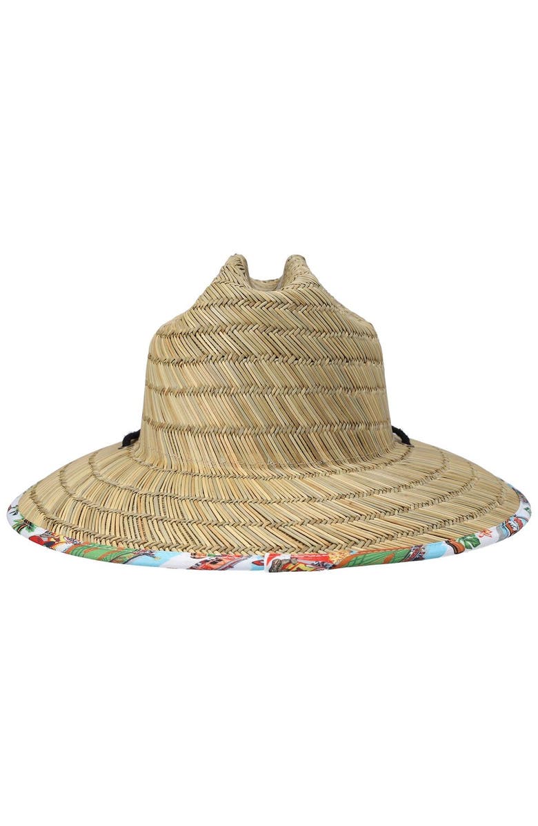 Reyn Spooner Men's Reyn Spooner Los Angeles Angels Logo Straw Hat, Alternate, color, 
