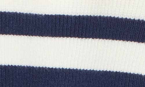 Vigoss Varsity Stripe V-neck Sweater In Multi