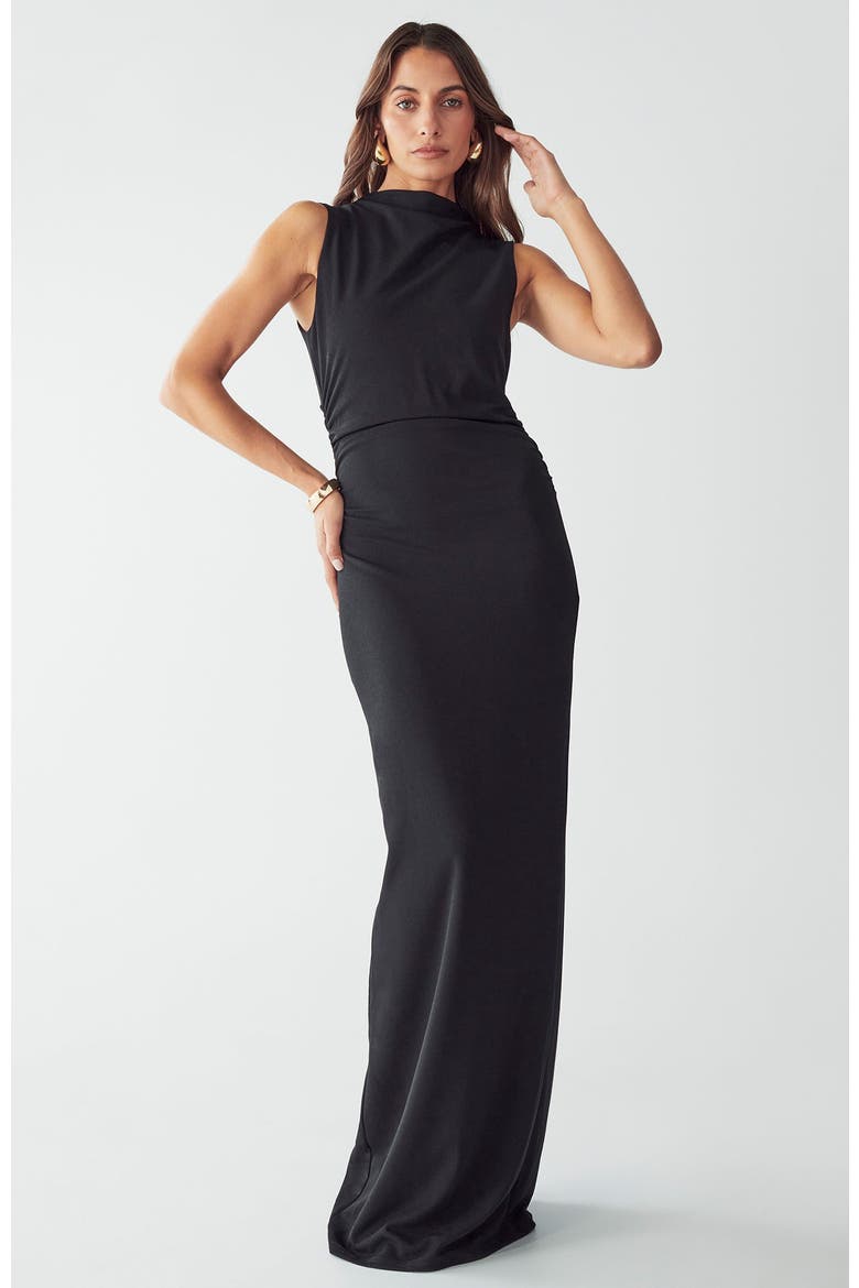 Lana Maxi Dress, Main, color, Black