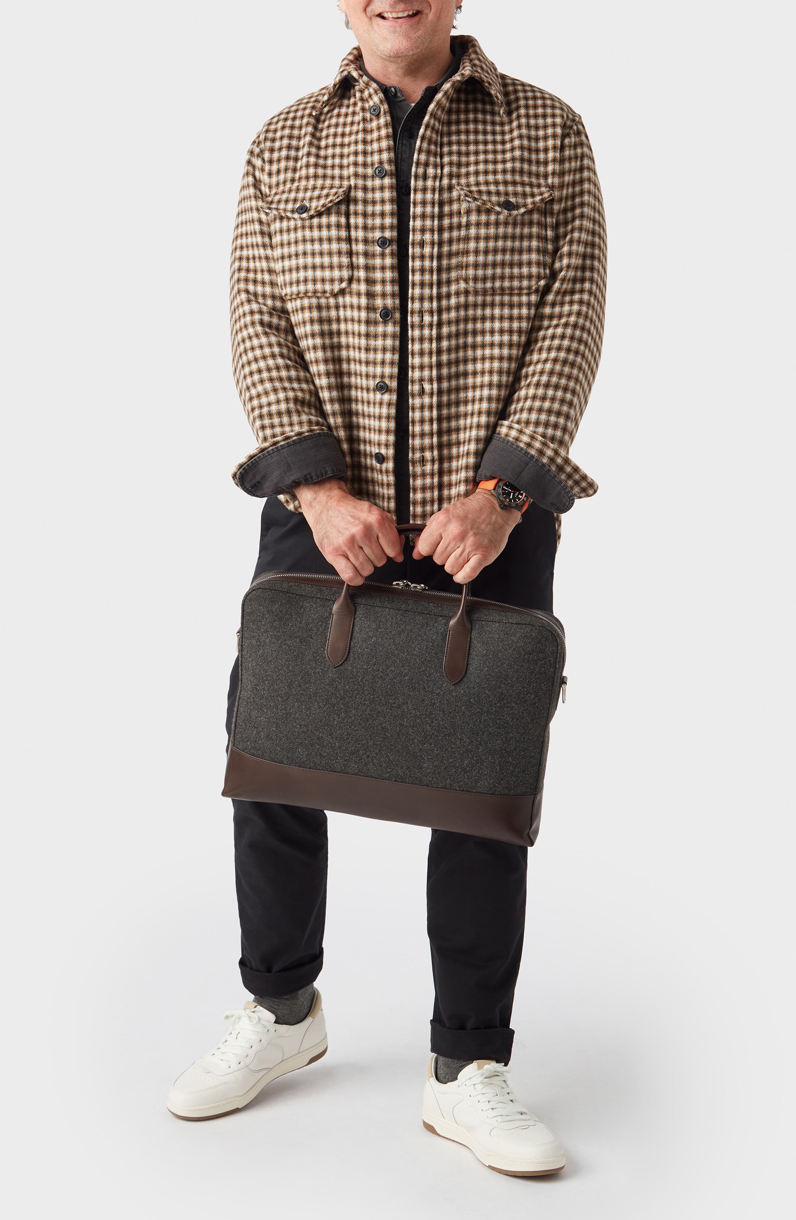 Shinola Canfield Weekday Briefcase, Alternate, color, 