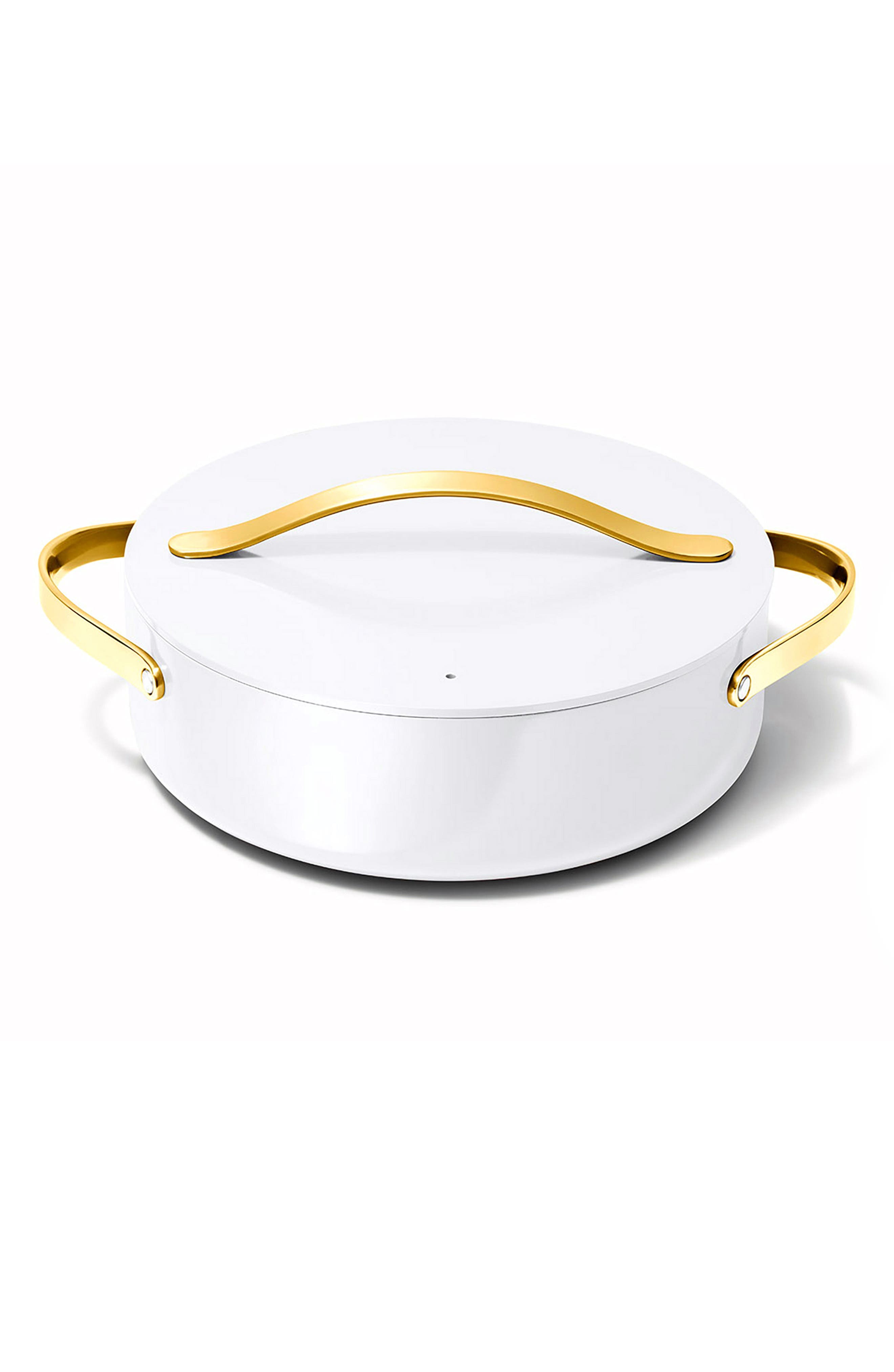 WHITE/ GOLD