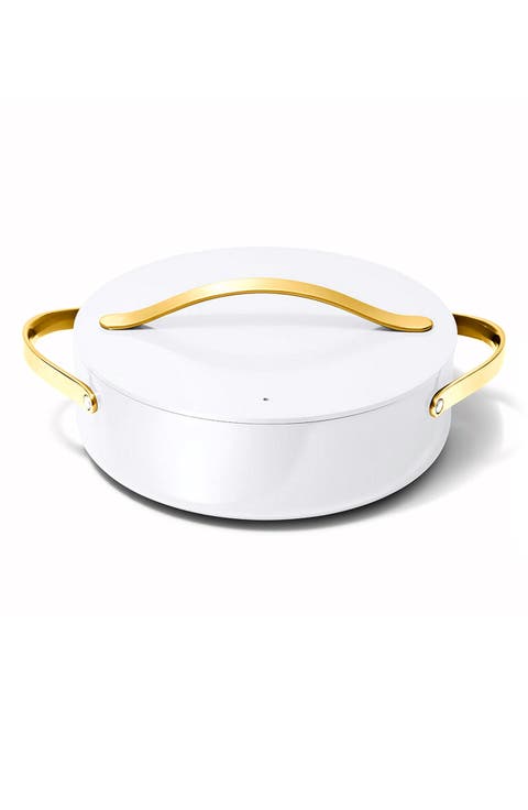 Nonstick Ceramic Rondeau Pan & Lid