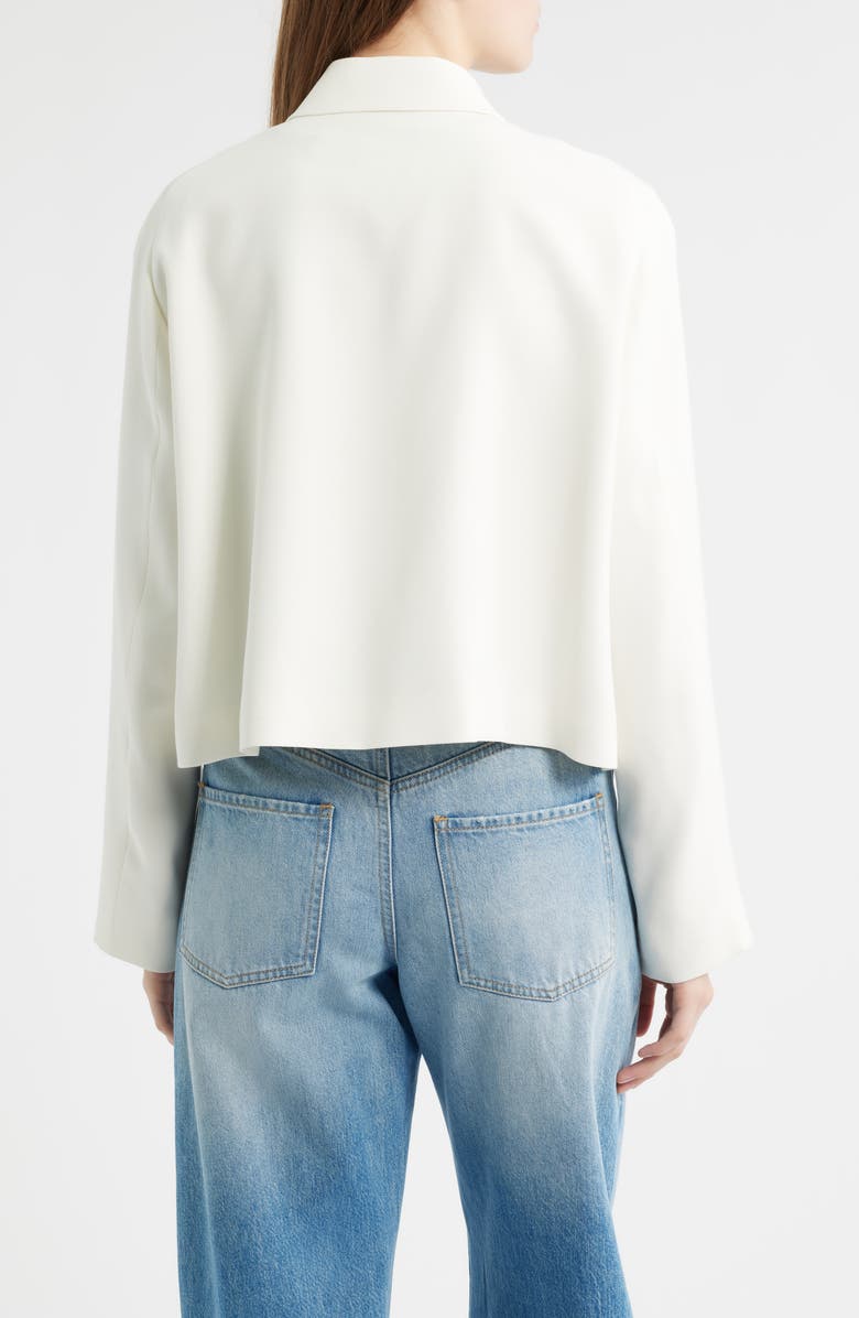 BOSS Jandera Boxy Jacket, Alternate, color, Soft Cream