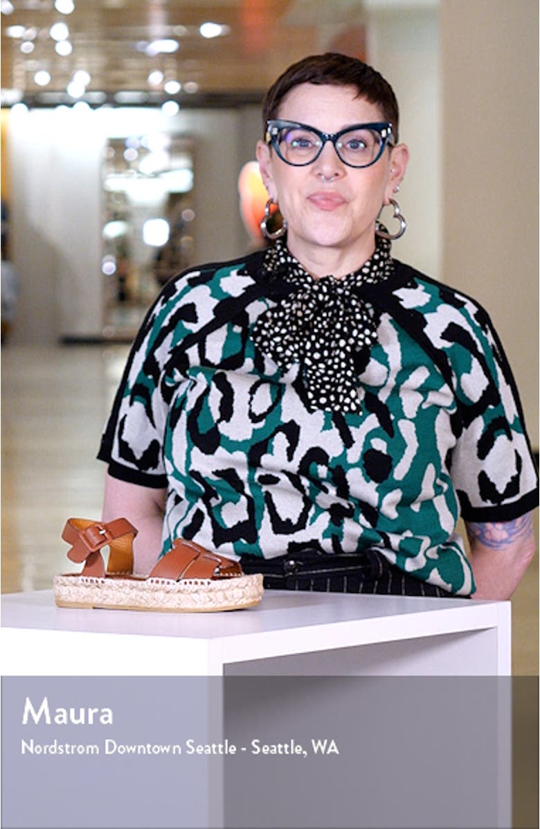 Rosy Ankle Strap Espadrille Sandal, sales video thumbnail