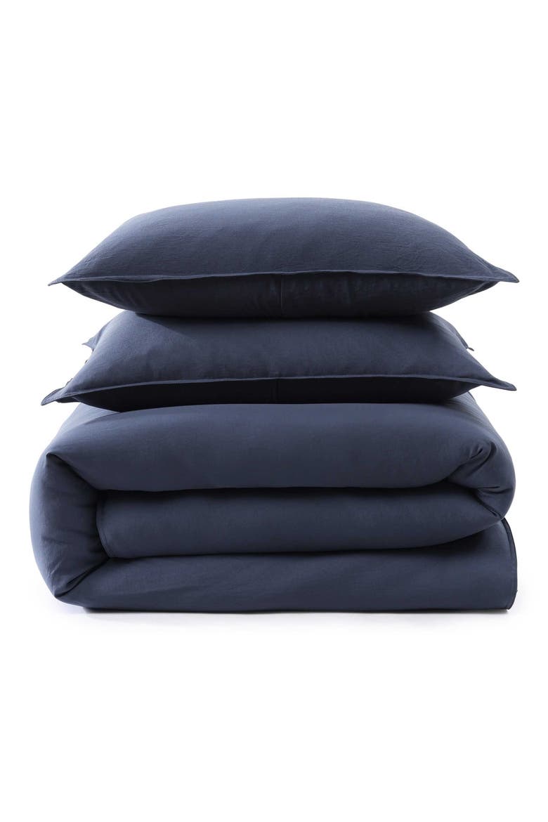 Core Comforter & Shams Set, Main, color, NAVY BLUE