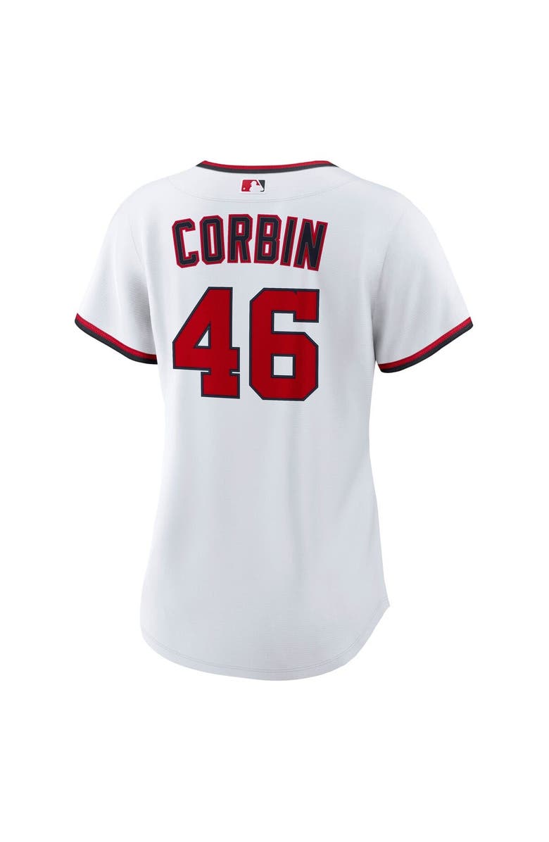Nike Women's Nike Patrick Corbin White Washington Nationals Home 2.0 Replica Jersey, Alternate, color, 