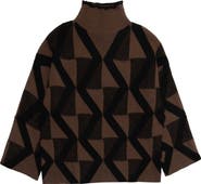 DELUC Troy Mock Neck Sweater