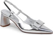BERNESS Block Heel Slingback Sandal