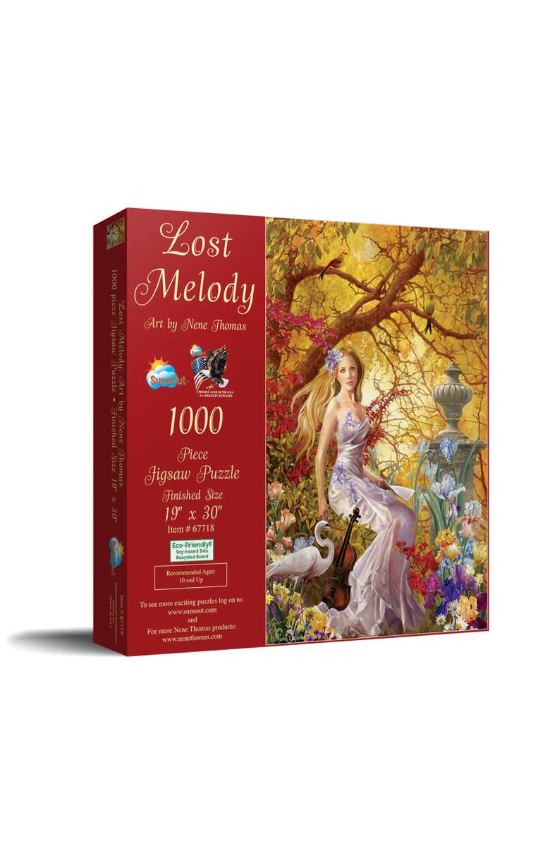 Sunsout Lost Melody 1000 piece Jigsaw Puzzle for Adults, Main, color, Multicolor