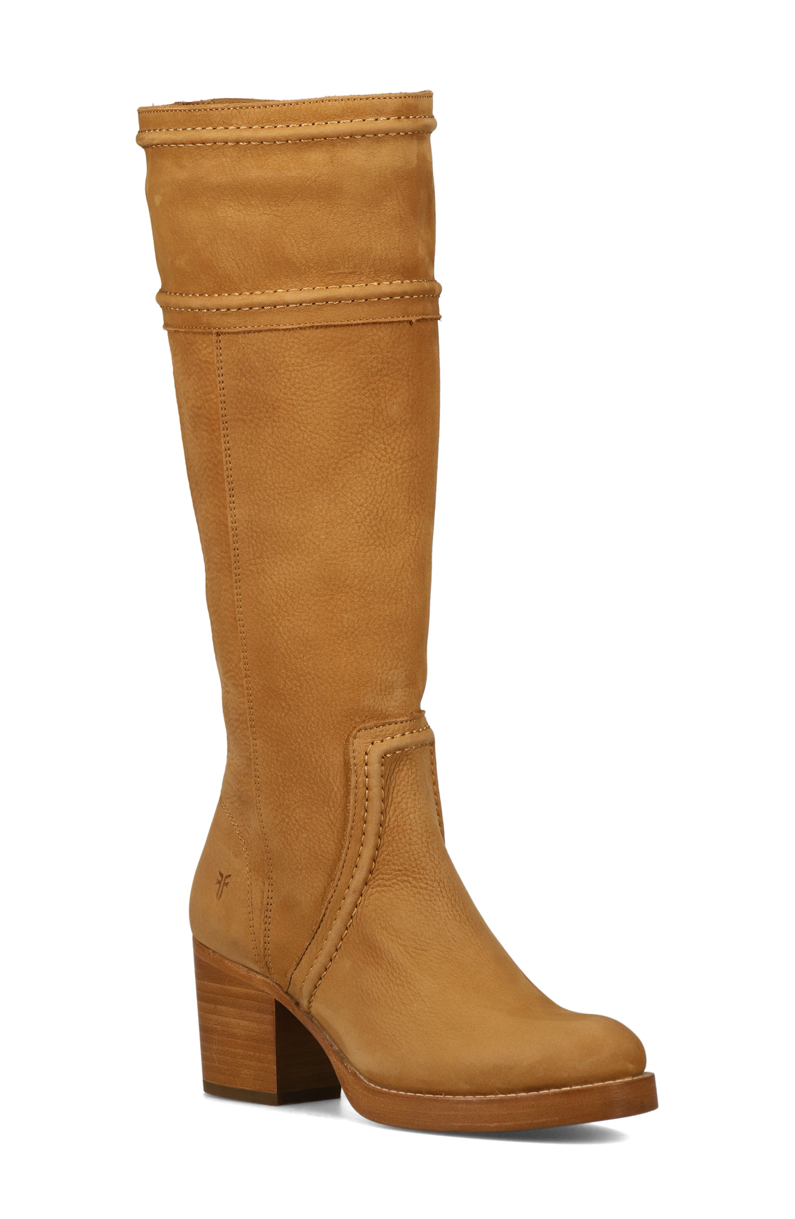Frye Jean Platform Knee High Boot in Cedar 