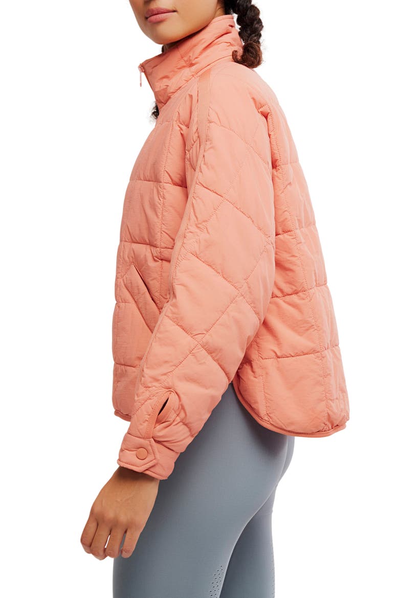 FP Movement Pippa Packable Puffer Jacket, Alternate, color, FROSTED PEACH