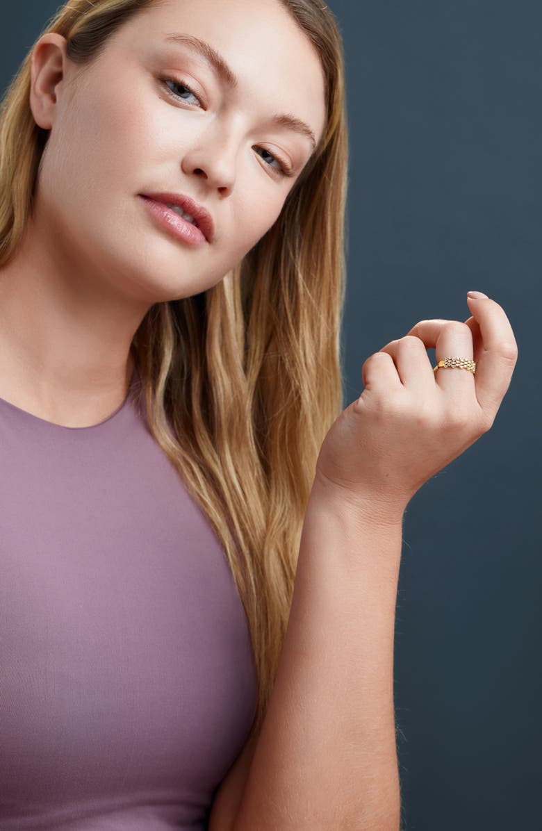 Bony Levy Rita Diamond Wide Ring, Alternate, color,