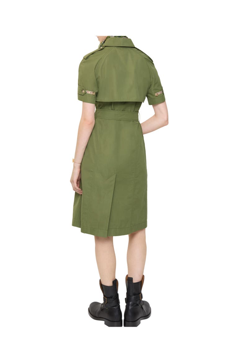 green trench dress Green Trench Dress XL