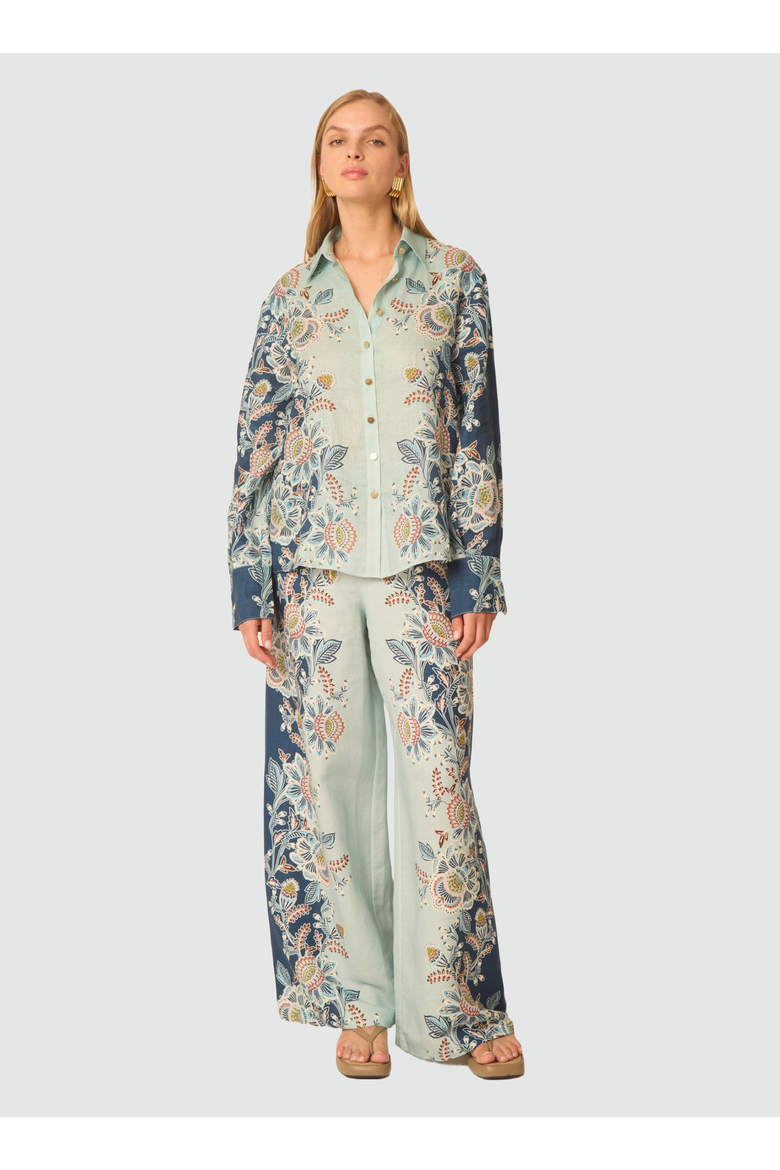 Haylo Blouse, Main, color, Floral vines