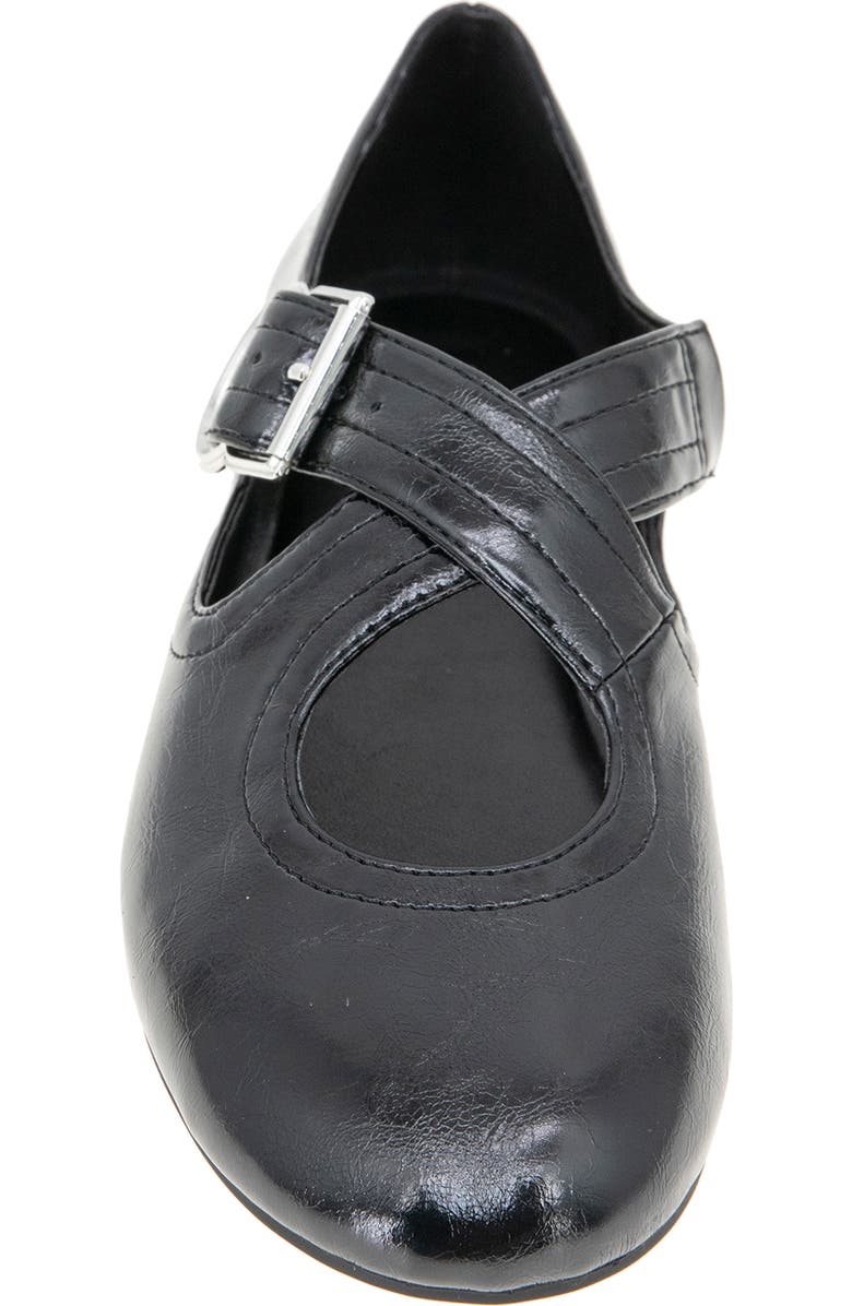 BCBGeneration Maya Mary Jane Flat, Alternate, color, Black