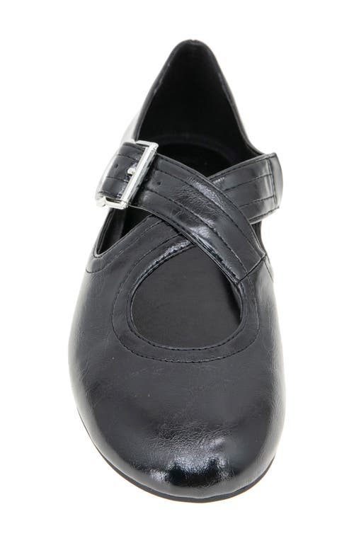 Bcbgeneration Maya Mary Jane Flat In Black