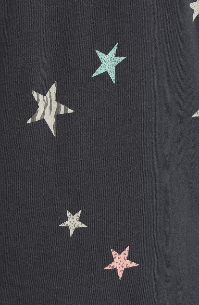 Rails The Sami Star Print V-Neck Long Sleeve T-Shirt, Alternate, color, 