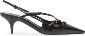 Miu Miu Show Kitten Heel Slingback Pump (Women) | Nordstrom