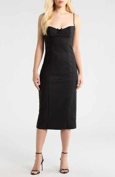 ASTR the Label Bea Midi Cocktail Dress