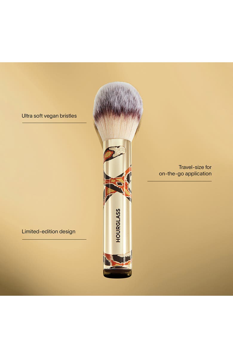 HOURGLASS Veil Snake Print Travel Size Powder Brush, Alternate, color, 