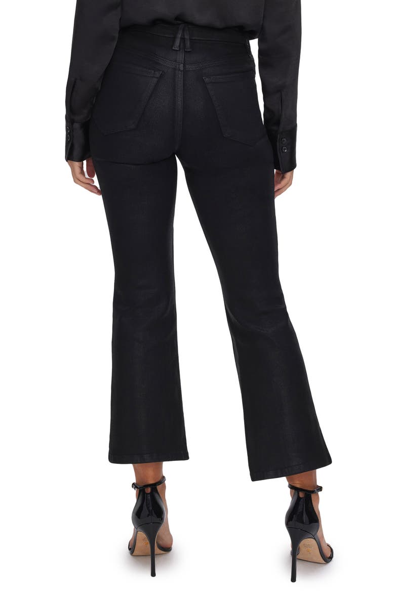 Good American High Waist Crop Bootcut Jeans, Alternate, color,