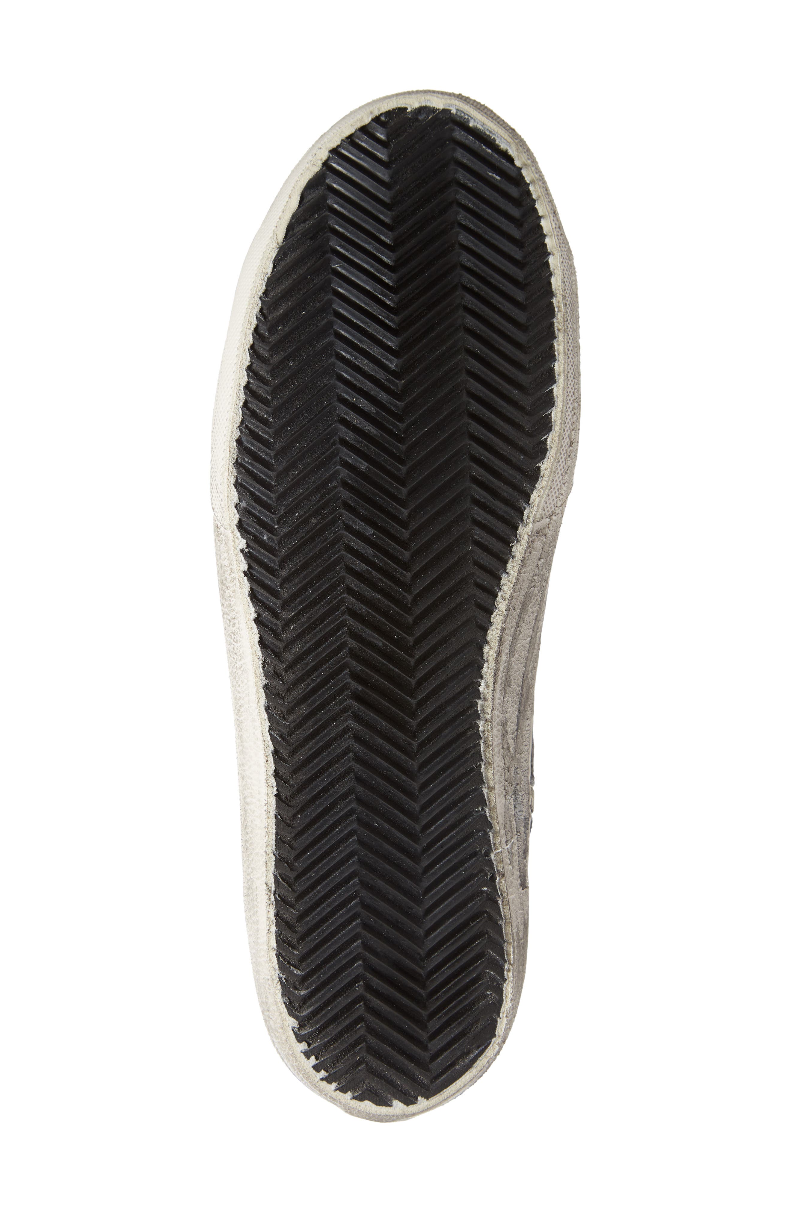 Slide High Top Sneaker, Alternate, color, BLACK CRACK/ WHITE STAR