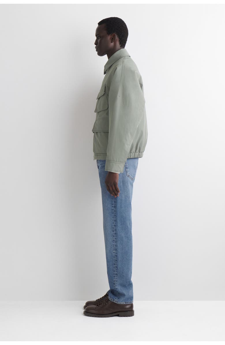 COS Padded Nylon Utility Jacket, Alternate, color, Sage Green